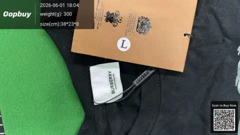 Burberry Logo Black T-Shirt -5