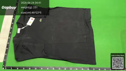 Lacoste Logo Black T-Shirt -6