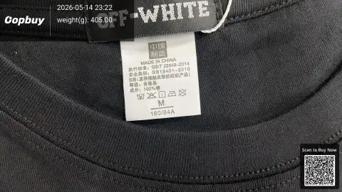 Off-White Graphic Black T-Shirt -3
