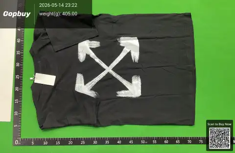 Off-White Graphic Black T-Shirt -6
