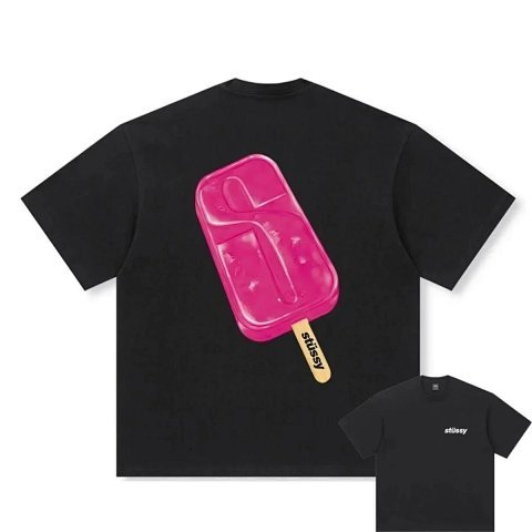 Popsicle Graphic Black T-Shirt