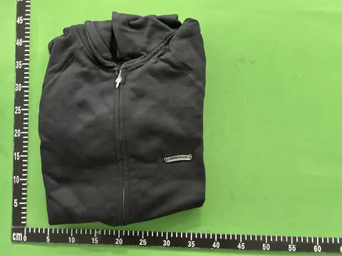 Chrome Hearts Floral Zip Hoodie -4