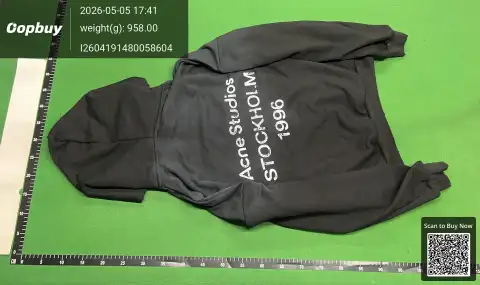 Acne Studios Logo Pullover Hoodie -2