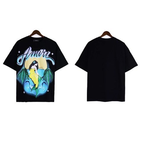 Amiri Graphic Black T-Shirt