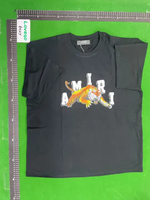 Amiri Graphic Black T-Shirt -4