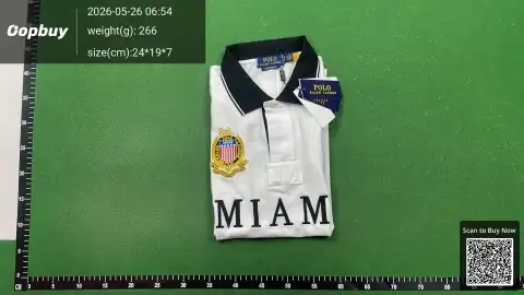 USA Crest Embroidered Polo Shirt -5