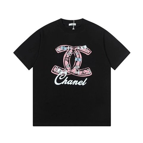 Chanel Graphic Black T-Shirt