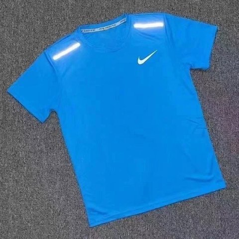 Swoosh Logo Blue T-Shirt