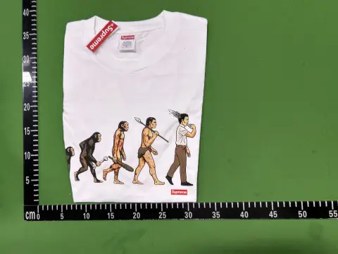 Evolution Graphic White T-Shirt -6