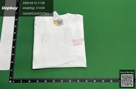 Gallery Dept Olive T-Shirt -4