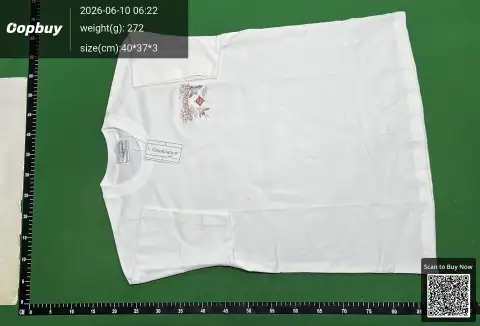 Floral Graphic White T-Shirt -2