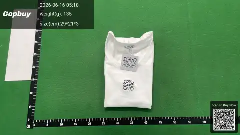 Loewe Logo White T-Shirt -4