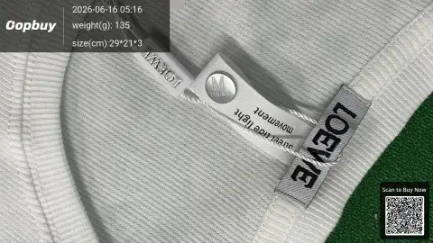 Loewe Logo White T-Shirt -3