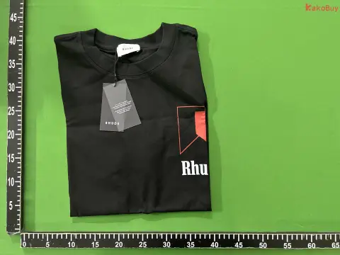 Rhude Logo White T-Shirt -4