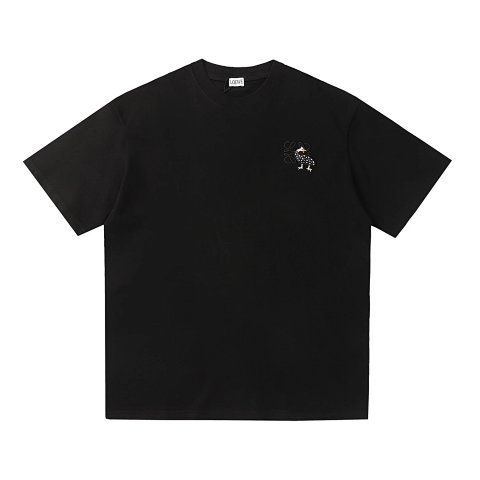 Minimal Logo Black T-Shirt