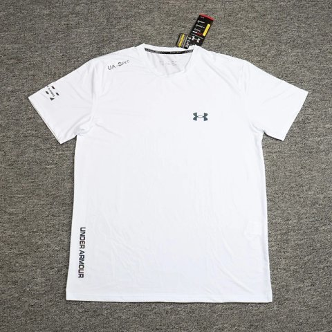 Under Armour Logo White T-Shir