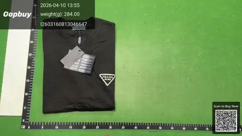 Prada Logo Black T-Shirt -5