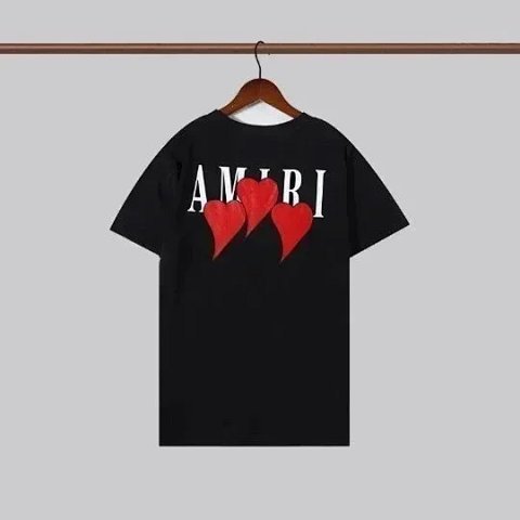 Amiri Heart Graphic Black T-Sh