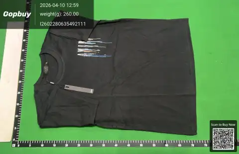 Amiri Heart Graphic Black T-Shirt -6
