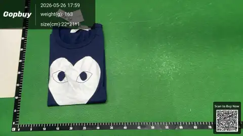 Heart Logo White T-Shirt -6