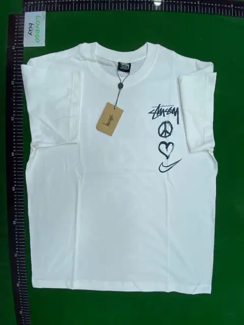 Stussy Graphic White T-Shirt -3