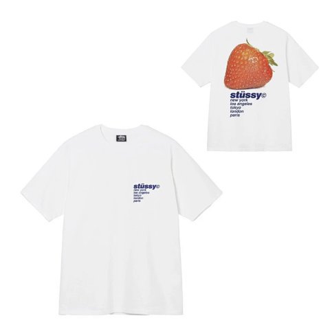 Stussy Graphic White T-Shirt