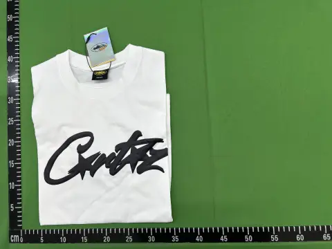 Corteiz Script Black T-Shirt -2