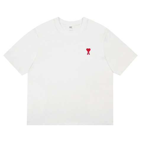 Ami Heart Logo White T-Shirt