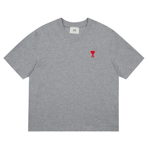 Ami Heart Logo Gray T-Shirt