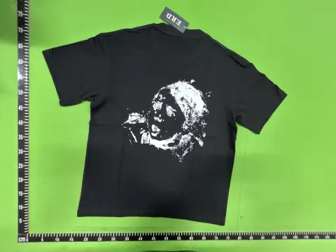 Alien Graphic Black T-Shirt -3