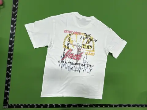 Graphic White T-Shirt -3