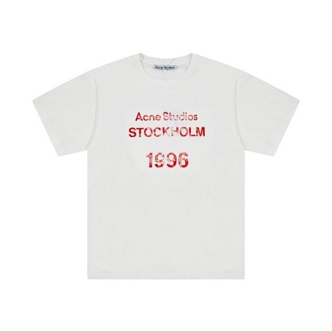 Acne Studios White Graphic T-S
