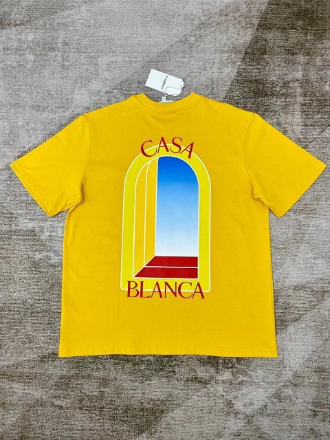 Casablanca Graphic Yellow T-Sh