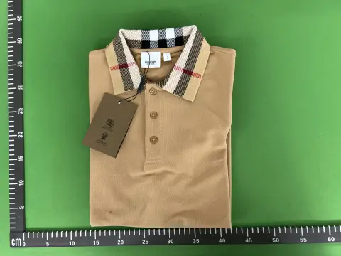 Burberry Collar Short Sleeve Polo Shirt -3