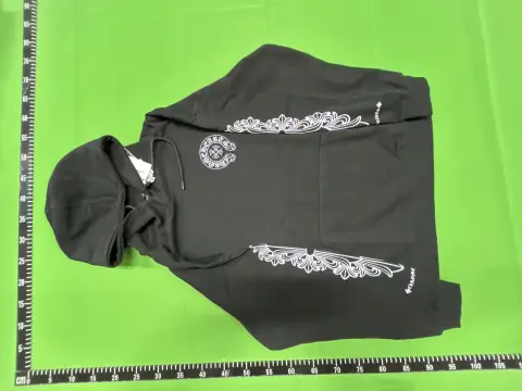 Chrome Hearts Graphic Pullover Hoodie -2