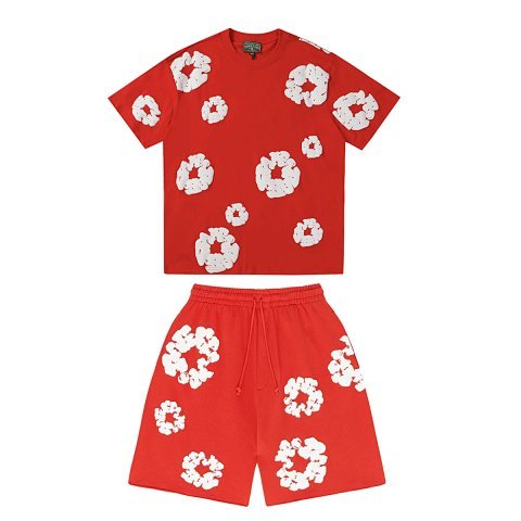 Floral Shirt and Shorts Set