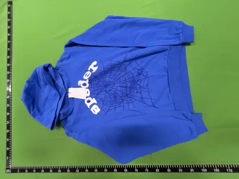 Sp5der Graphic Pullover Hoodie -4