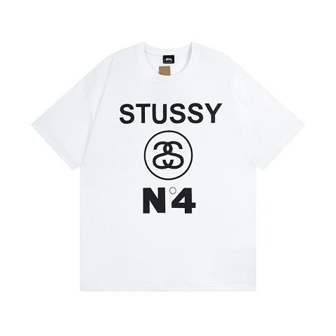 Stussy N4 Graphic Short Sleeve T-Shirt -1