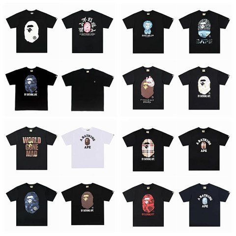 Bape Ape Head Graphic T-Shirt 