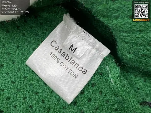 Casablanca Knit Short Sleeve Cardigan -6