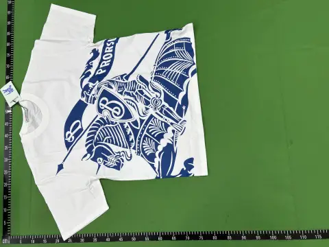 Blue Graphic Short Sleeve T-Shirt -2