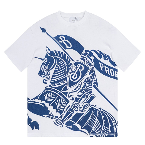 Blue Graphic Short Sleeve T-Sh