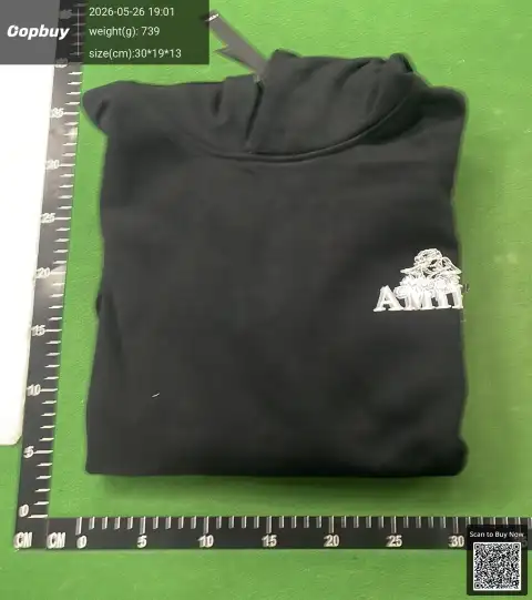Amiri Graphic Pullover Hoodie -3