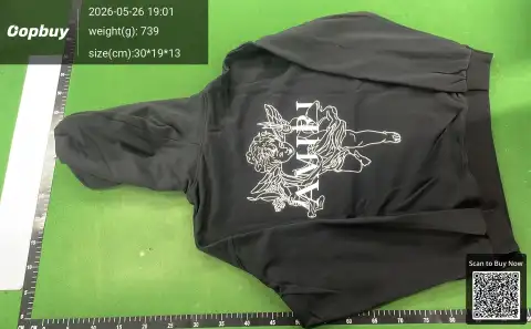 Amiri Graphic Pullover Hoodie -5