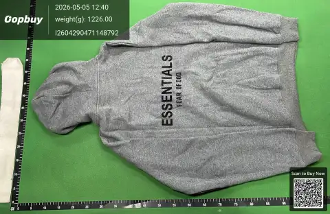 Essentials FOG Logo Pullover Hoodie -4