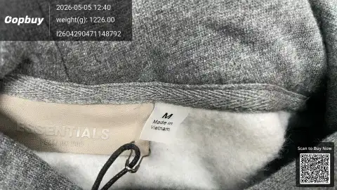Essentials FOG Logo Pullover Hoodie -6