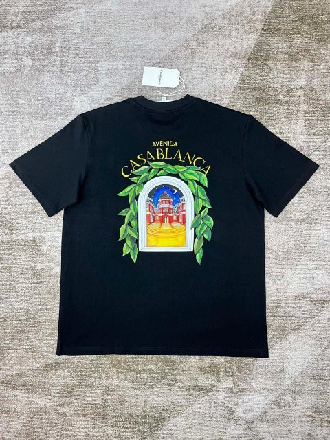 Casablanca Graphic Black T-Shi