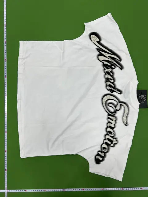 Mixed Emotion Rhinestone Graphic T-Shirt -2