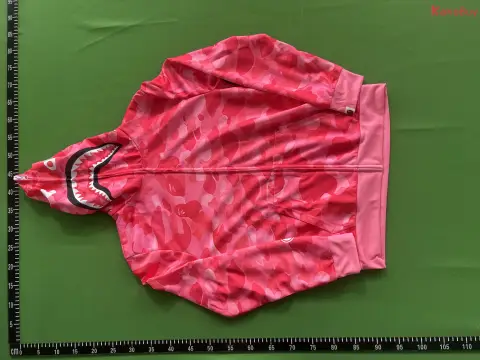 Bape Shark Camo Zip Hoodie -3