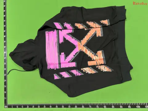 Off-White Graphic Pullover Hoodie -3